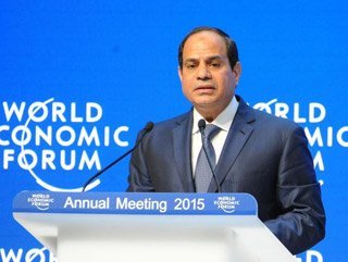 Mısır Cumhurbaşkanı Sisi Davos’ta konuştu