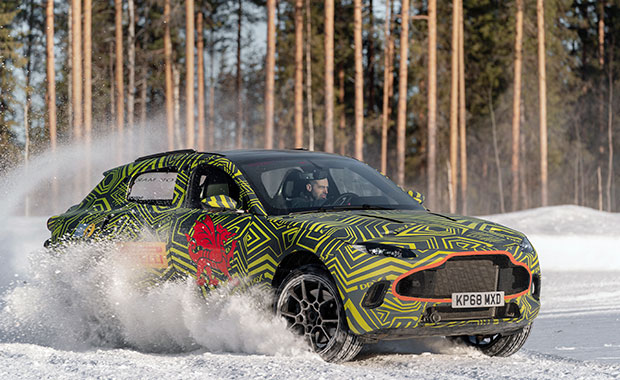 Aston Martin’in ilk SUV’u DBX zorlu testlerden geçiyor